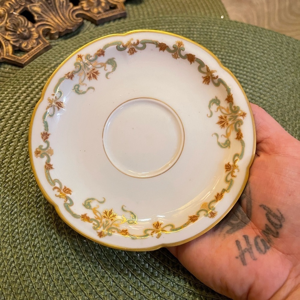Vintage Theodore Haviland Tea Saucer